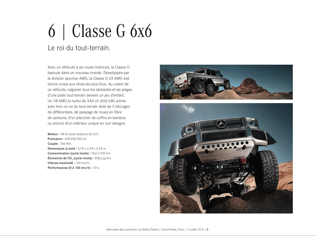 Extrait du catalogue "Les Belles Étoiles"