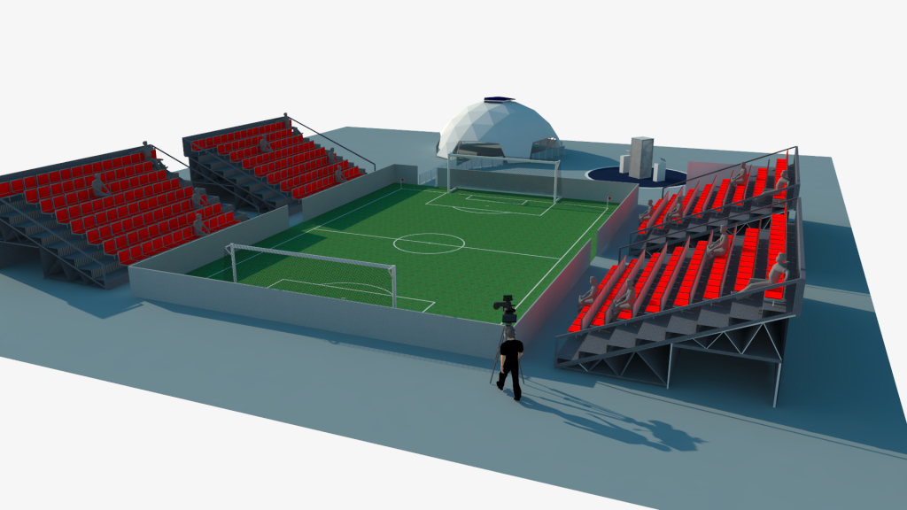 Maquette 3D pour l'Agency Camp